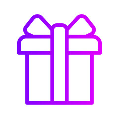 gift gradient icon