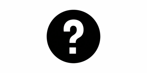 A survey chat speech bubbles with question mark symbol. Clarification, question, FAQ, QA concept. Survey reaction 3d icon illustration isolated on tra