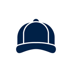 Baseball hat vector illustration icon