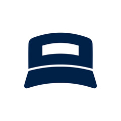 Baseball hat vector illustration icon