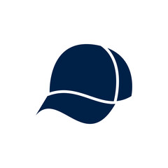 Baseball hat vector illustration icon