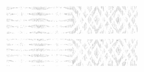 Abstract textured background with horizontal lines and diamond pattern in grayscale tones