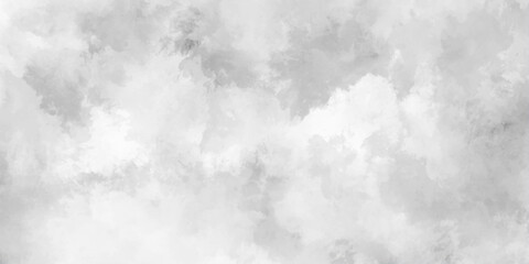 White and gray grunge wall and smoke, cloud texture. gray smoke and fog design texture overlays. hand painted vector on watercolor texture. white paper texture and gray wall background.