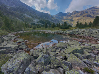 Bose  alpine pond, Biella, Italy
