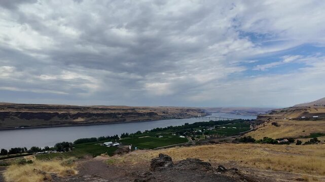 Stonehenge Memorial Overlooking Columbia river