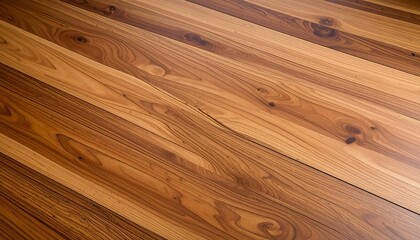 Warm-toned wood planks, angled view showing grain