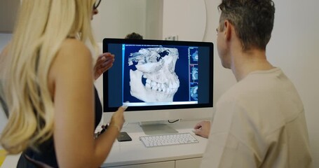 This is a comprehensive Patient Consultation utilizing advanced Dental Imaging Technology - Powered by Adobe