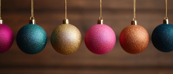 Family tradition of hanging Christmas tree ornaments