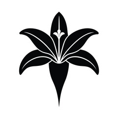 Easter Lily Flower Icon