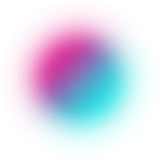 neon pink electric blue gradient dots