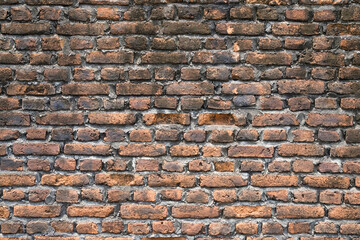 Grunge background pattern and texture of old brick wall. For graphic design, banner and 3D rendering