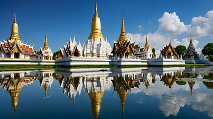 Golden Stupa with Temple Complex