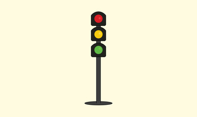 Traffic light vector