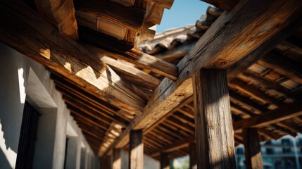 New Roof Design Featuring Ceramic Tiles in Natural Light