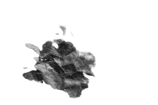 Abstract Glittering Cloud Formation Against Black Background