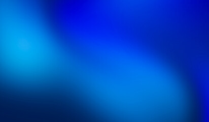 Blue color gradient abstract background with dark and light blue illustration blending blur backdrop for wallpaper, logo, banner, web design template