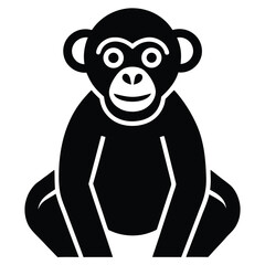 monkey vector icon