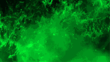 Abstract glowing green texture resembling electric energy, plasma, or nebula-like patterns. Vibrant neon green lightning-like streaks with a futuristic and cosmic atmosphere.