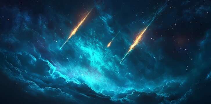 Probing the Depths of the Cosmos and its Distant Blue Starfield with Nebula Light