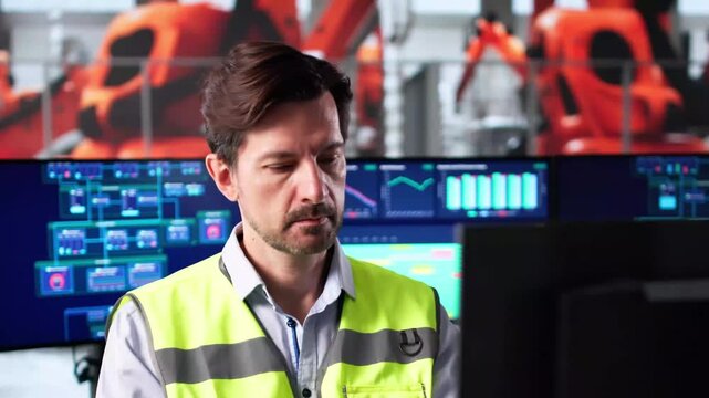 Production Engineer Monitoring SCADA System