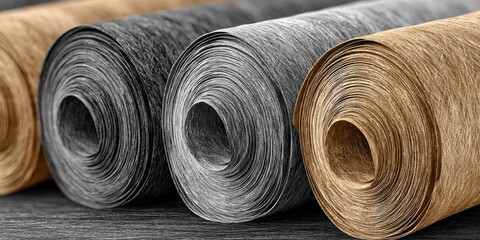Durable composite material fibers for long-lasting resilient shoe production