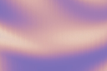 Broad peach plateau gently crossing a violet gradient, producing a smooth, balanced horizontal flow.