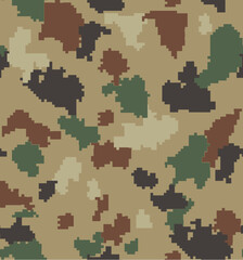 Pixel Camouflage Pattern