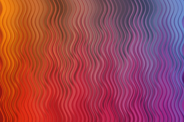 Colorful abstract wavy background with orange, red, and blue gradient tones
