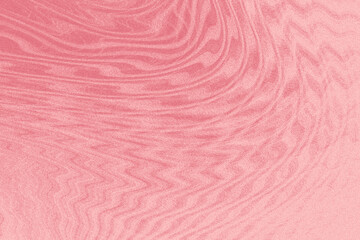 Abstract background showcasing pink velvet zigzag ripples and layered waves, delivering a smooth, fluid, decorative pattern.