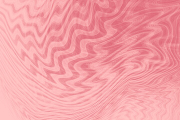 Abstract background featuring pink satin velvet ripples with dynamic zigzag bands, subtle contour lines, and smooth grain for elegant minimal layouts and branding.
