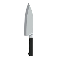 Professional chef's knife with sleek design perfect for culinary projects and modern kitchen visuals