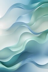 professional photograph of an abstract gradient background featuring soft blues and greens with flowing organic waves that gently blend into one another symbolizing calm digital balance clean design a