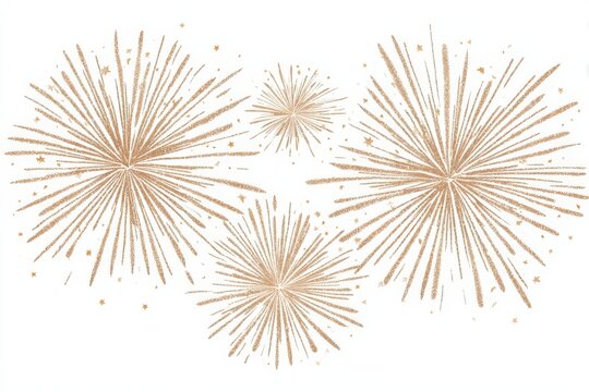 Three dandelions sit together on a white background