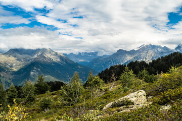 Blick ins Tal der Zillertaler Alpen