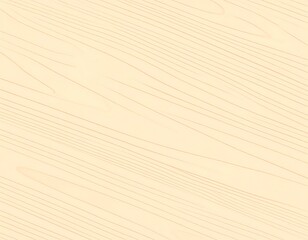 Wooden Texture Background with Grain Lines and Natural Beige Color