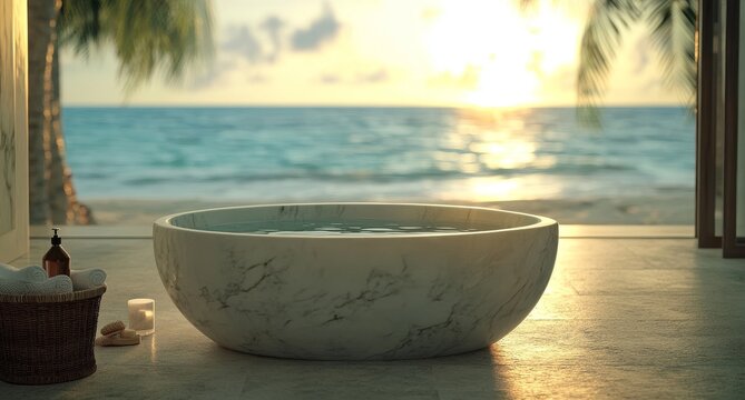 A marble counter table top can be seen in the background, making it suitable for mock-up displays of products or design layouts