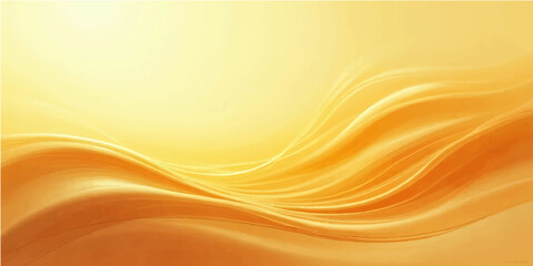 Abstract background illustration featuring bright orange and gold waves with a dynamic gradient flow and subtle line texture