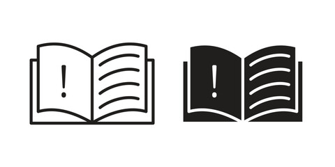 User guide icon simple vector symbol