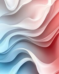 Abstract background with soft, flowing waves of color.