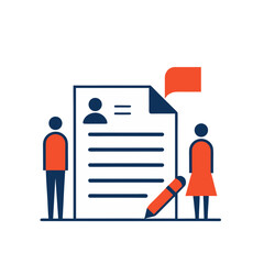 Team collaboration on resume building and job application process