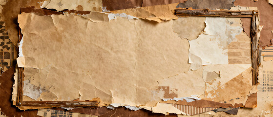 old paper texture with cracks