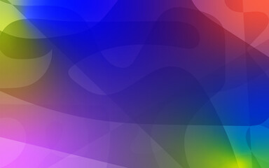 Abstract colorful wave pattern with smooth lines and a blue and pink gradient texture for a modern business concept illustration