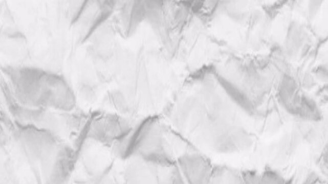 crumpled paper texture animated with transparent background