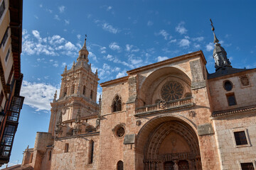 Gothic and Baroque architecture in Castile and Leon, the Cathedral of El Burgo de Osma, a religious treasure of Spain