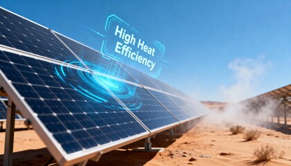 Innovative solar energy solutions desert region renewable technology sustainable business for a bright future