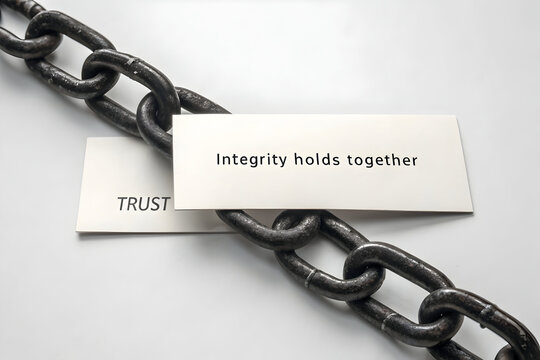 Integrity and Trust in Business, Responsibility and Belief, Commitment to Loyalty, Building Reputation and Honesty Together