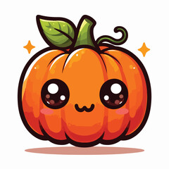 Chibi Cute Halloween Vector Illustration