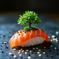 Sushi Art Creative Display