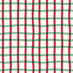 Christmas Hand Drawn Seamless Pattern Paper Cozy