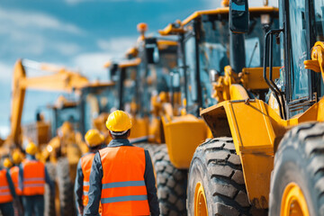 Industrial Workforce on Site